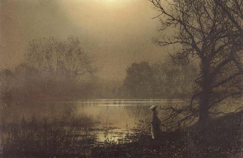 Meditation, Atkinson Grimshaw